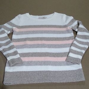 LOFT STRIPED SWEATER